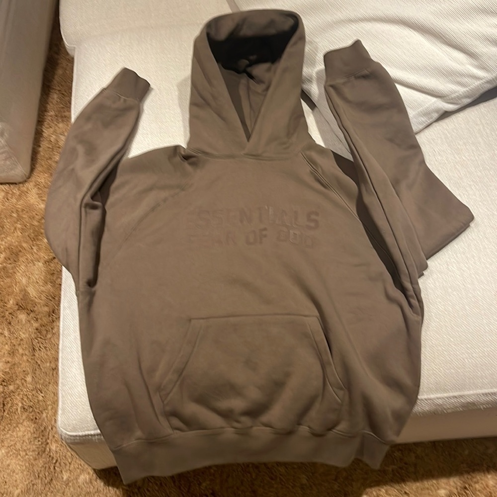 Essentials dear of god wood hoodie